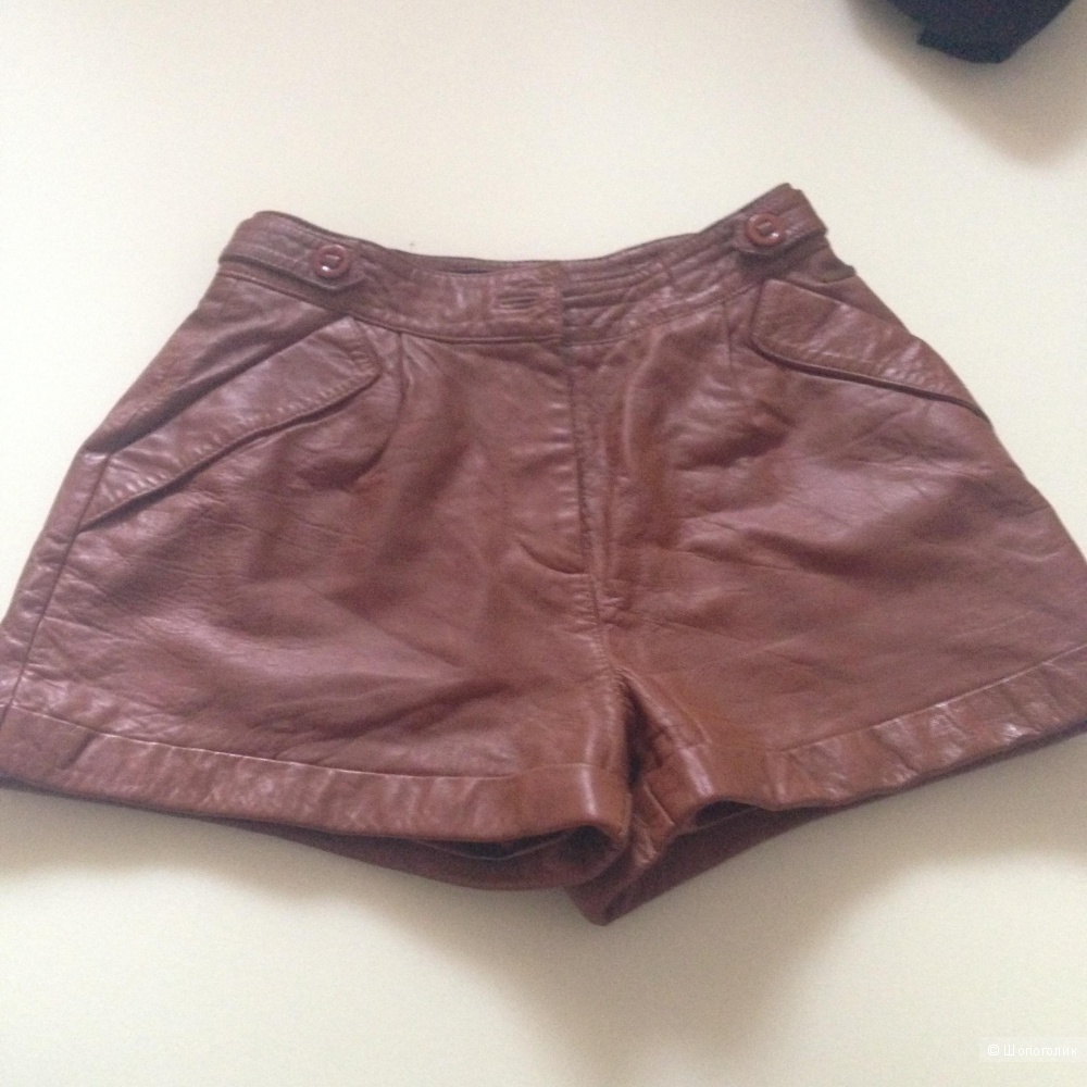 Pepe Jeans Leather Shorts  размер 26