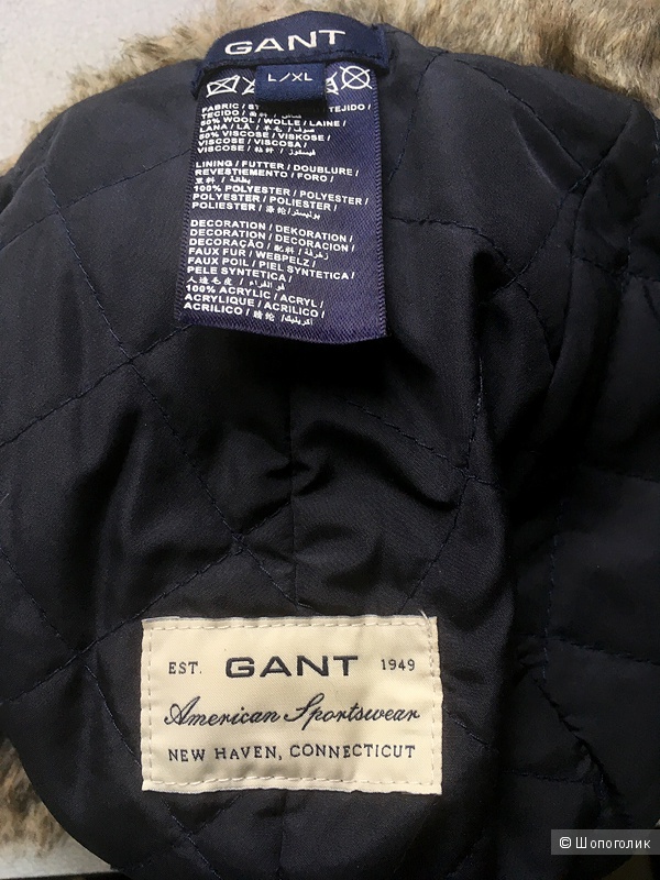 Шапка ушанка Gant