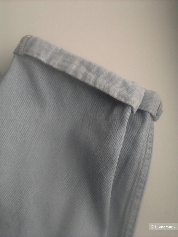 Голубые мом-джинсы Topshop, 25 размер, XS