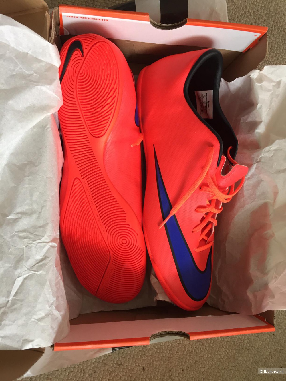 Новые Nike Men's Mercurial Victory V IC Soccer Shoe US13. 45-46 росс