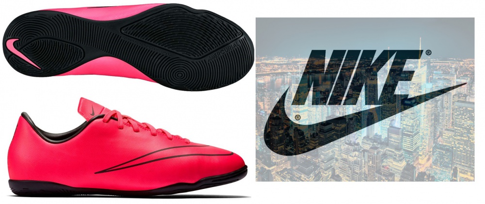 Новая обувь для зала Nike JR Mercurial 12.5 US, унисекс, маленьким футболистам