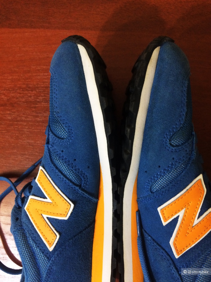 Синие оригинальные кроссовки New Balance 373
