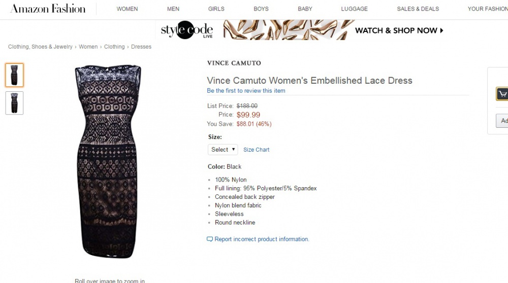 VINCE CAMUTO шикарное платье из ажурного кружева р.44 Новое.Оригинал