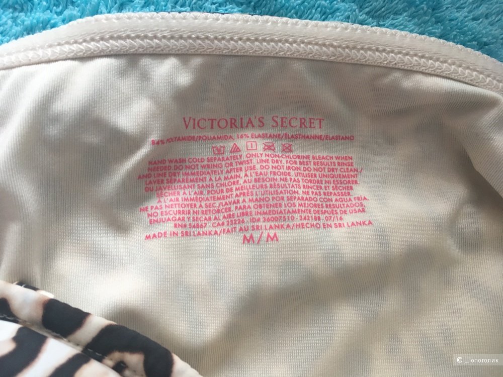 Сплошной купальник с платьем Victoria's Secret, новый, размер М