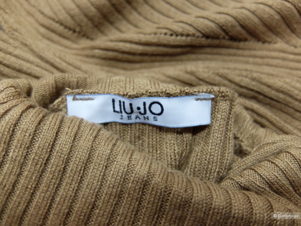 Водолазка Liu Jo Jeans коричневая рифленая (р. S). Новая.