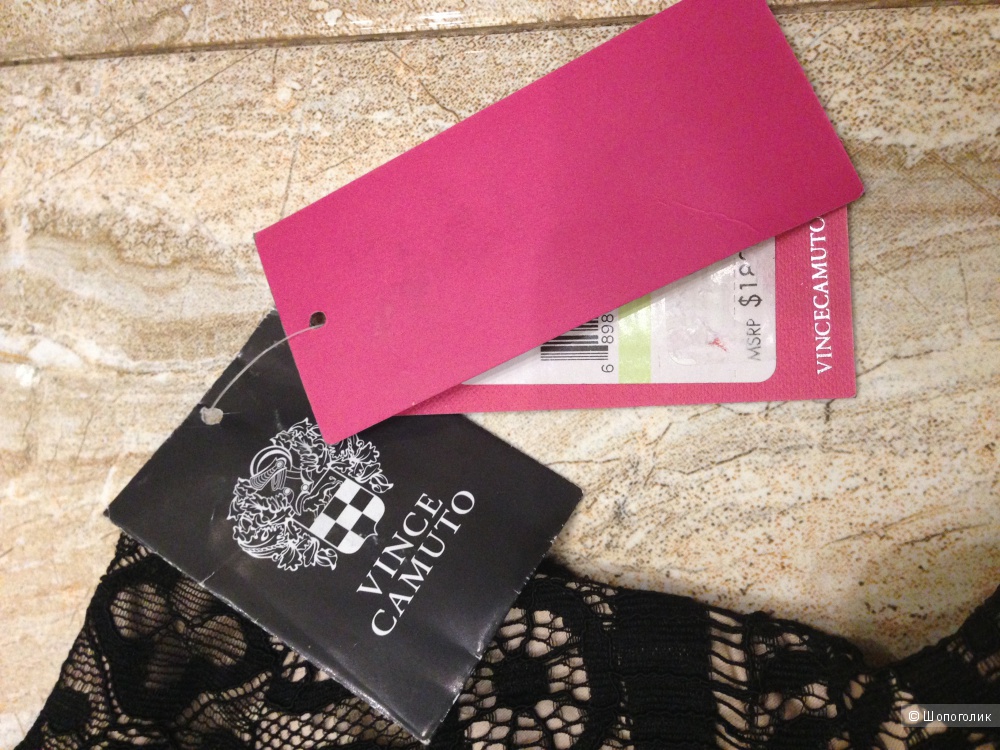 VINCE CAMUTO шикарное платье из ажурного кружева р.44 Новое.Оригинал