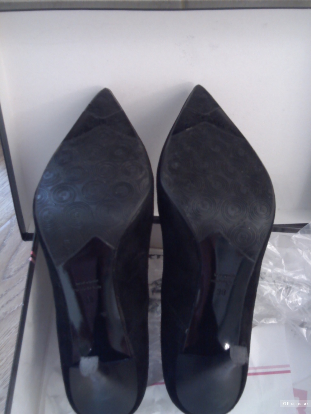 Замшевые туфли Marino Fabiani, размер 36.5-37 Италия, оригинал, новая вещь.