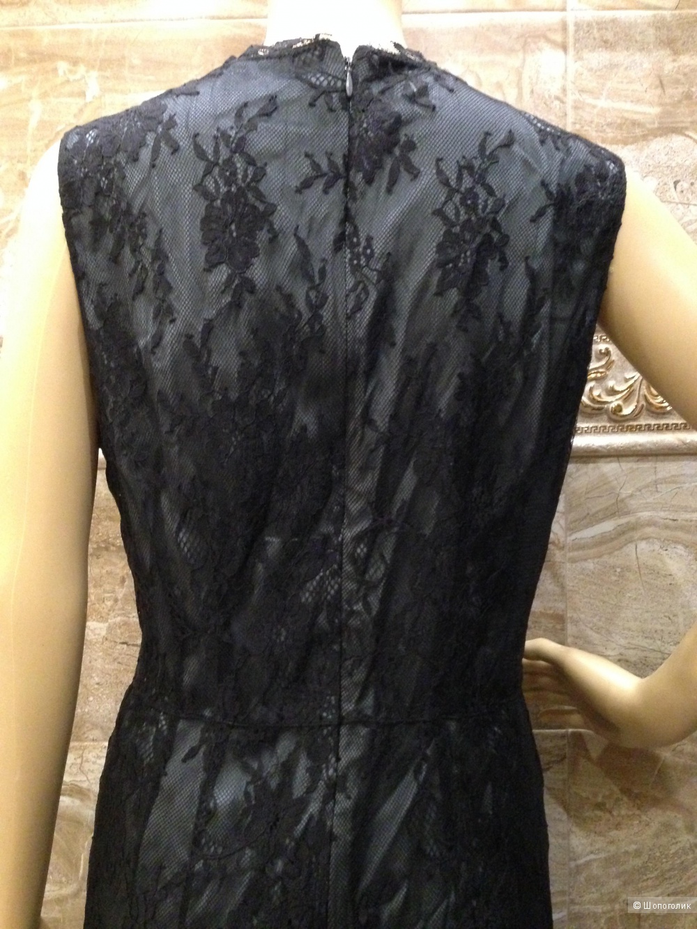 Elie Tahari шикарное платье из кружева р.46-48 с ценником $498.00. Новое.Оригинал