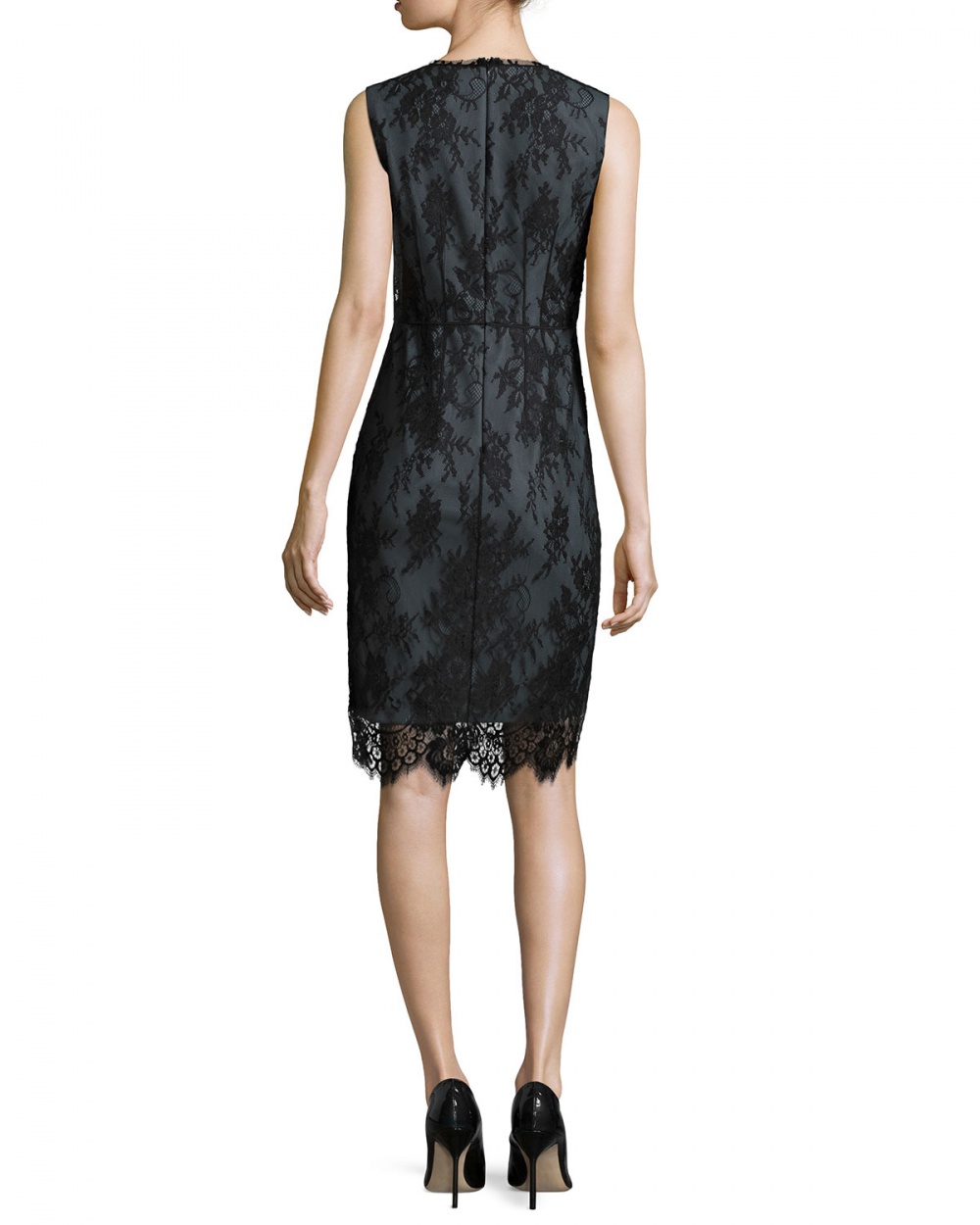 Elie Tahari шикарное платье из кружева р.46-48 с ценником $498.00. Новое.Оригинал