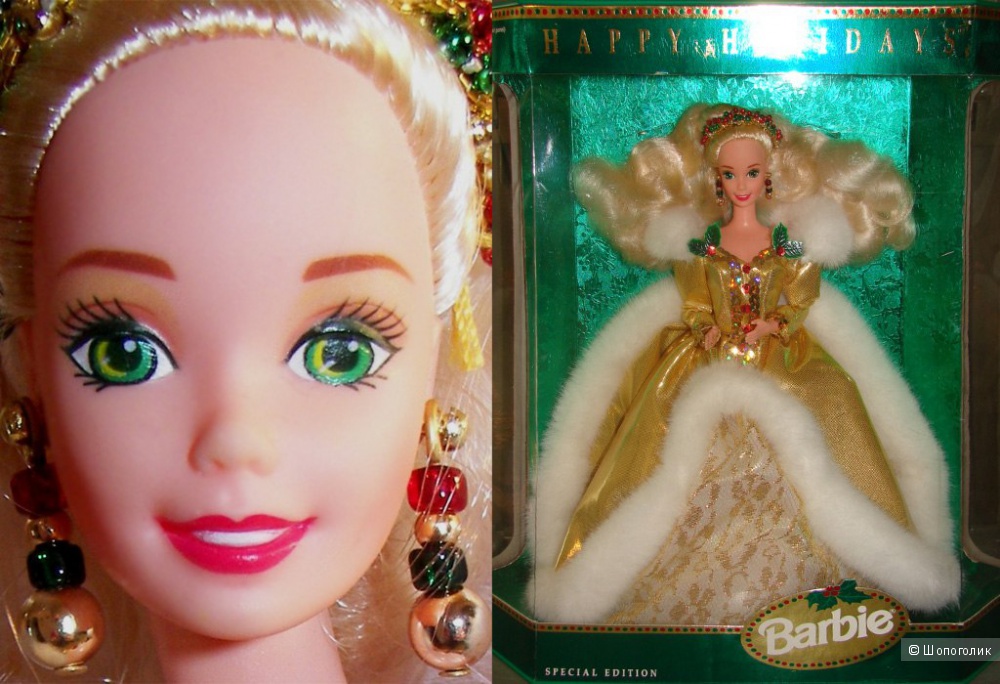 Новая барби коллекционная Happy Holiday Barbie 1994