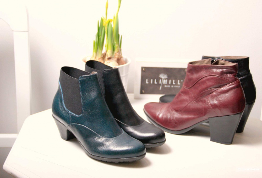 Демисезонные ботинки  Lilimill, 38 размер.