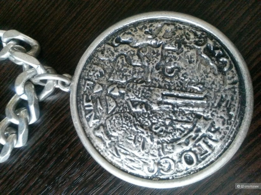 Ожерелье цепь с монетой Asos
