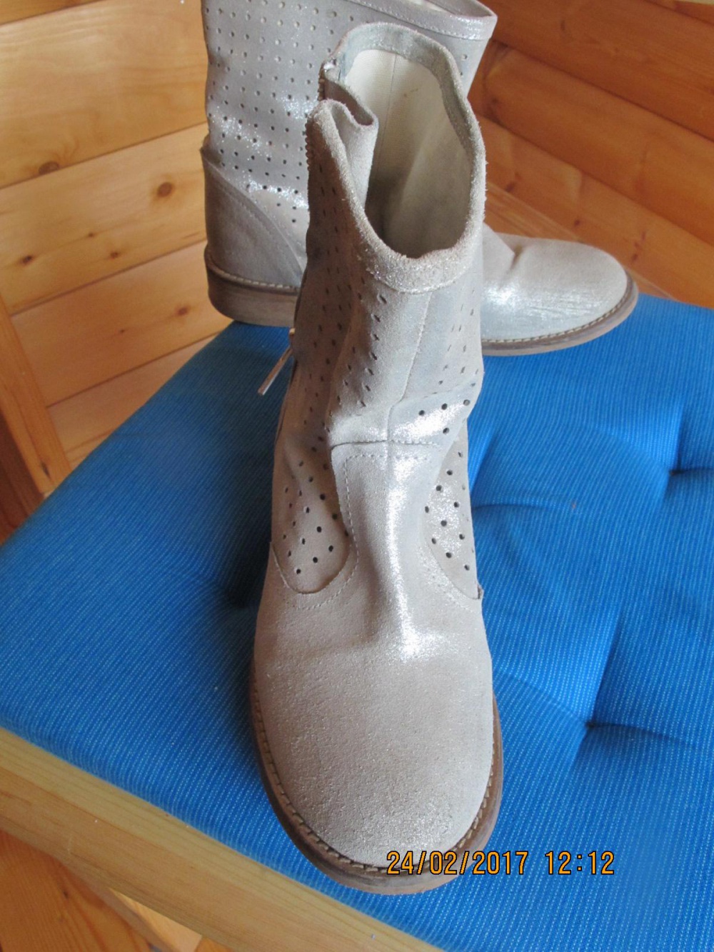 Замшевые ботинки lazamani 36 размер