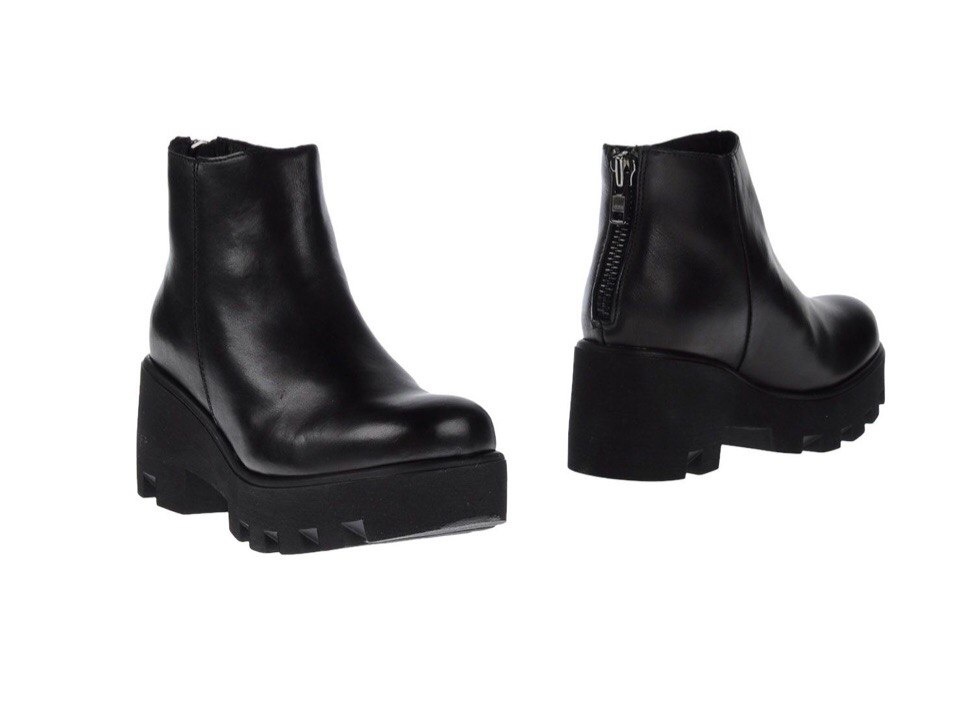 Женские кожаные ботинки CULT,39 eur, черные