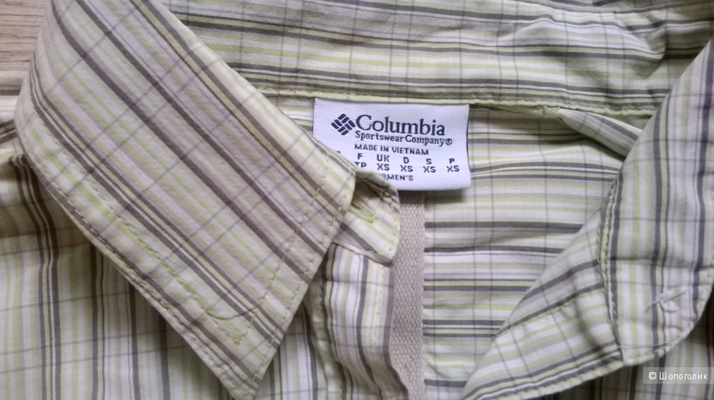 Рубашка COLUMBIA 42 размер новая