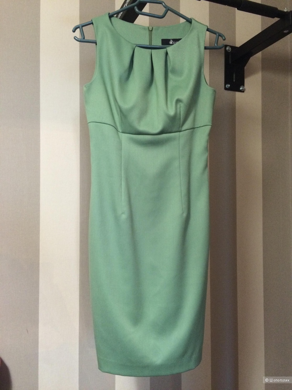 Платье Stets красивого оливково-мятного цвета, 42 рос. р-р