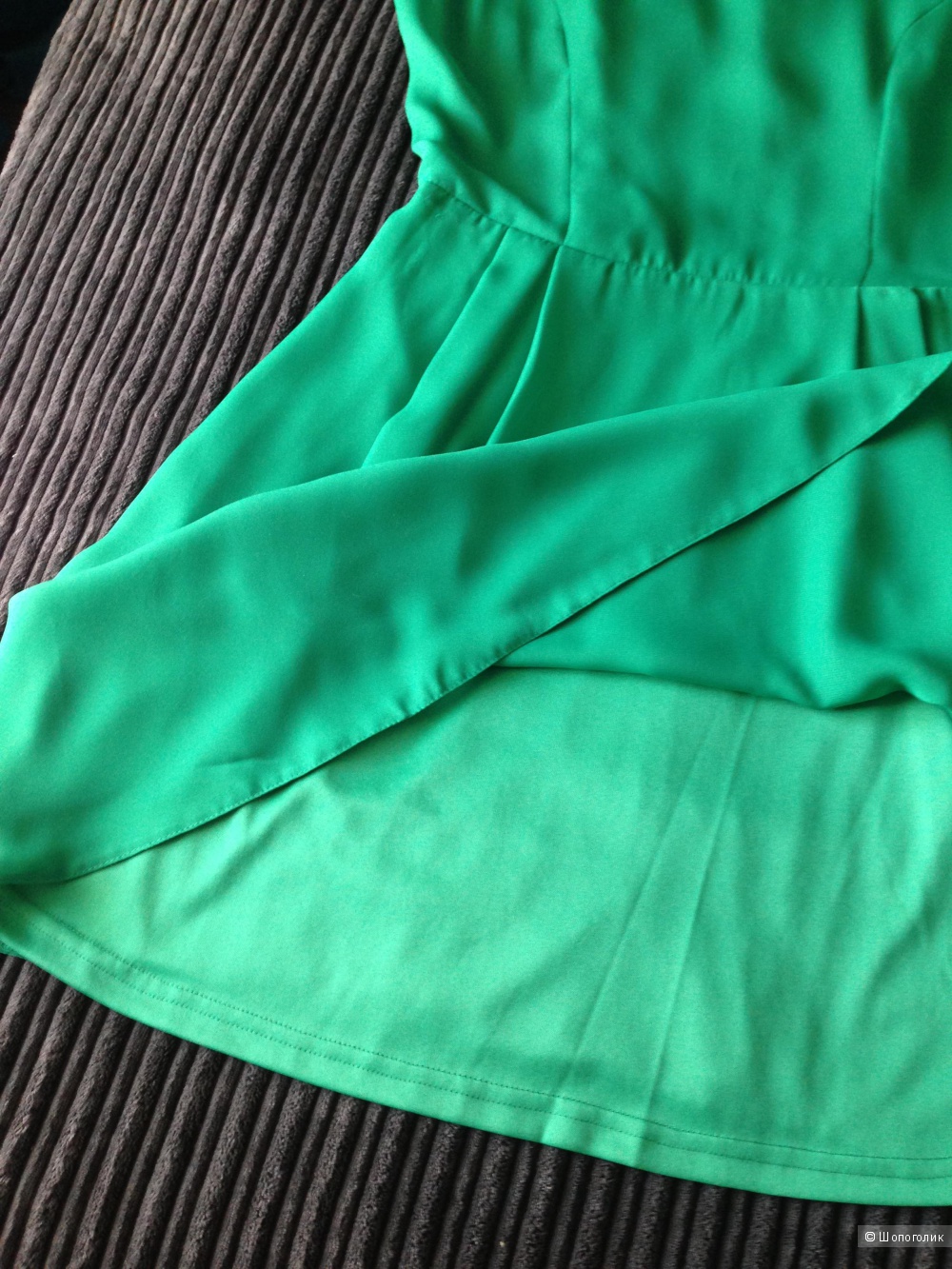 Приталенное зеленое платье ASOS 10UK/38EUR