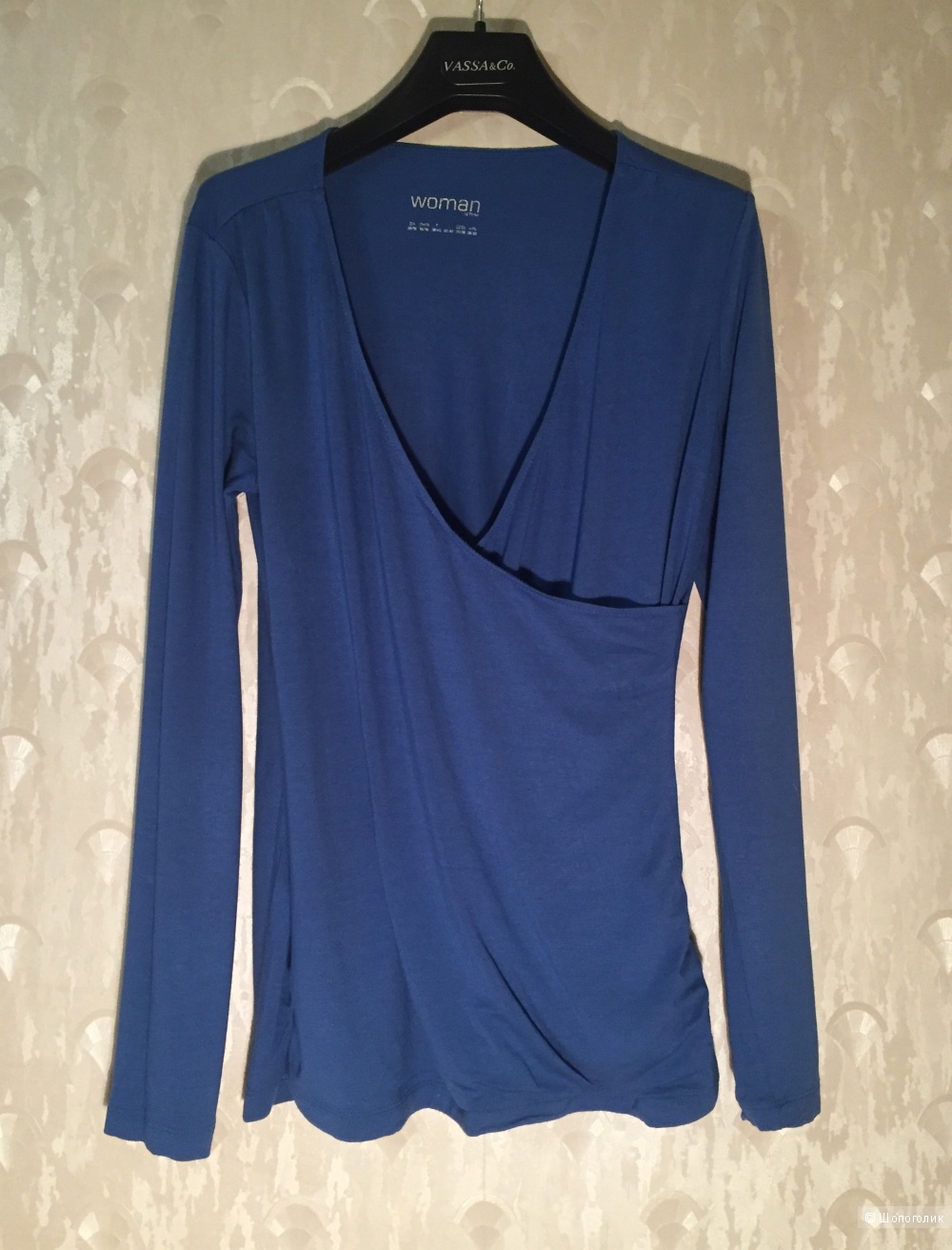 Трикотажная блуза Tchibo, размер 46-48