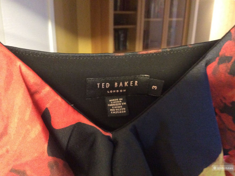 Длинное платье Ted Baker р.3 (на росс. 44-небольшой 46 и высокий рост)