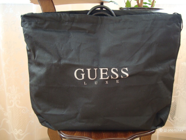 Новая сумка Guess серии Luxe из натуральной кожи под рептилию
