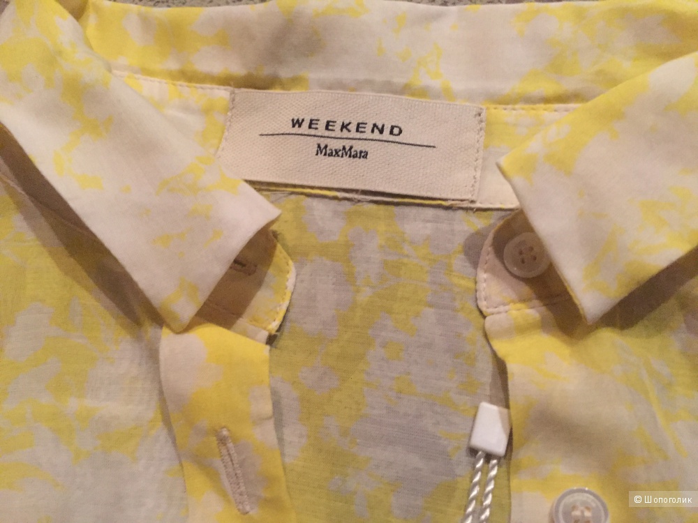 Шёлковая блуза-рубашка от MaxMara weekend