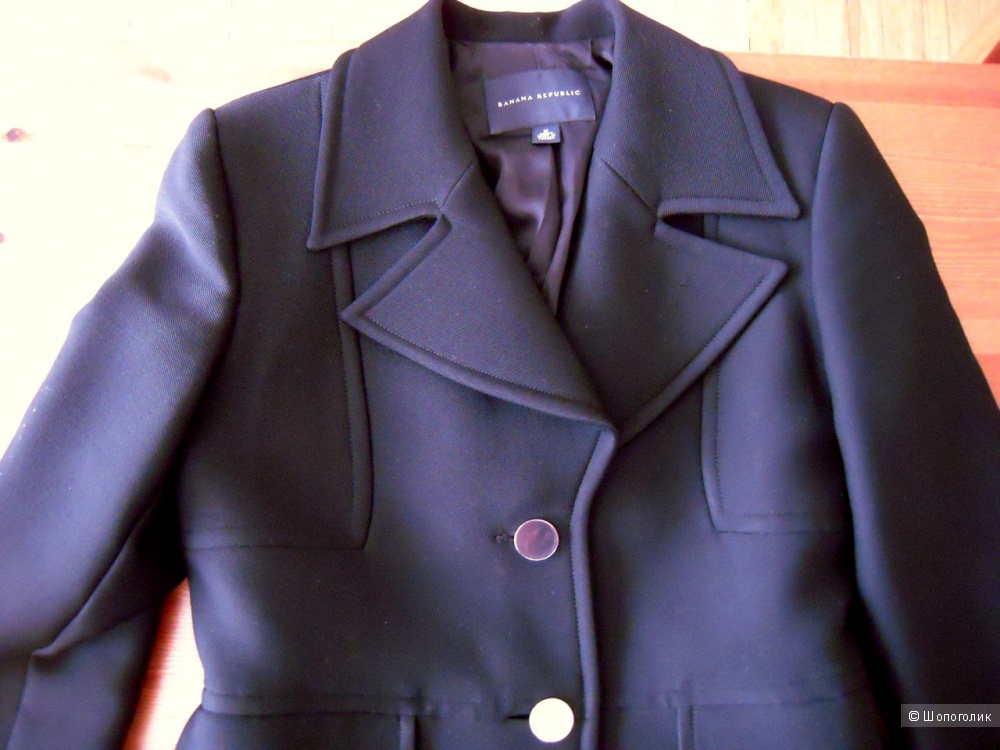 Оригинал. Пальто Banana Republic Шерсть. 44-46р.