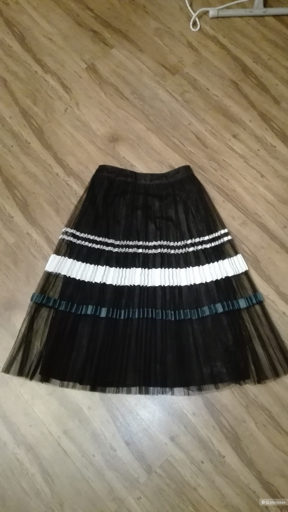 Новая, стильная плиссированная  юбка asos petite 40 размер (6 uk)
