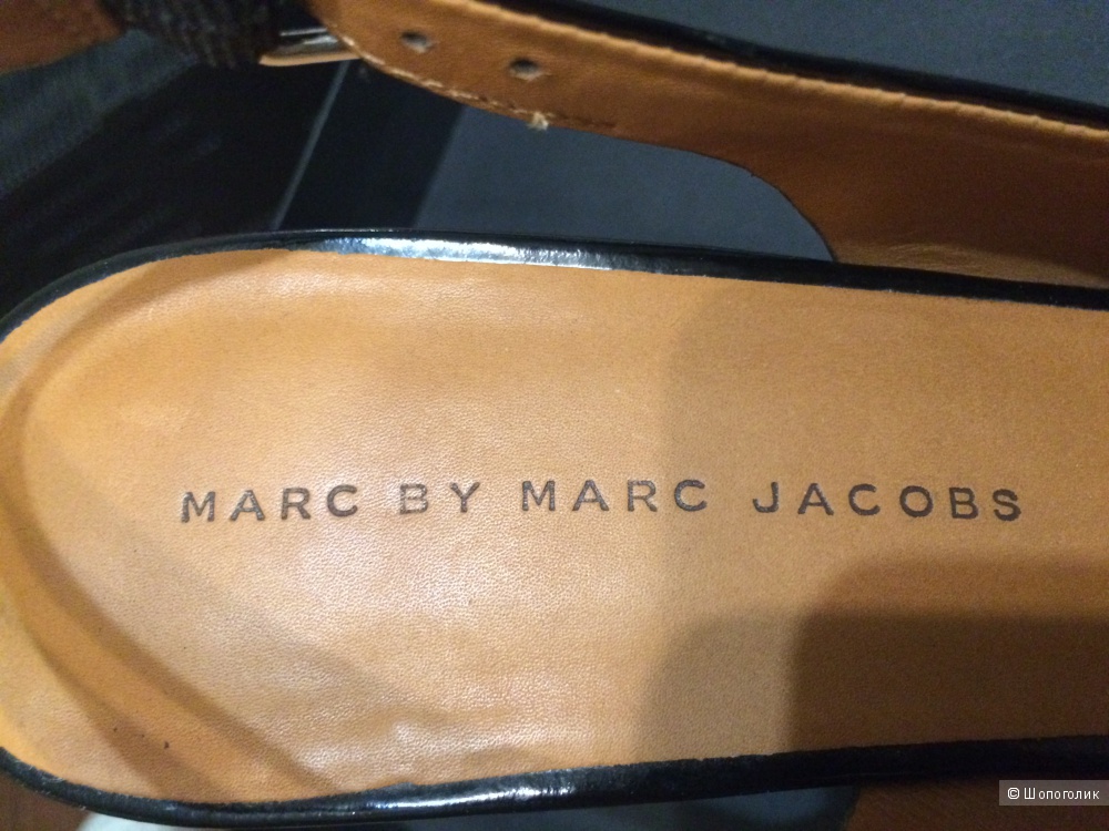 Босоножки Marc by Marc Jacobs,чёрные, р38