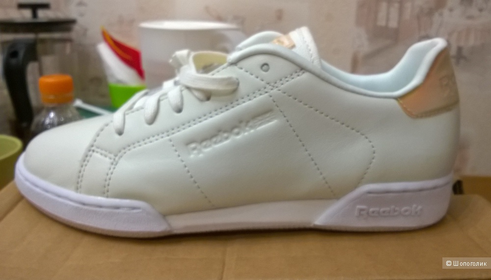 Reebok White Npc 11 Transform Court Trainer