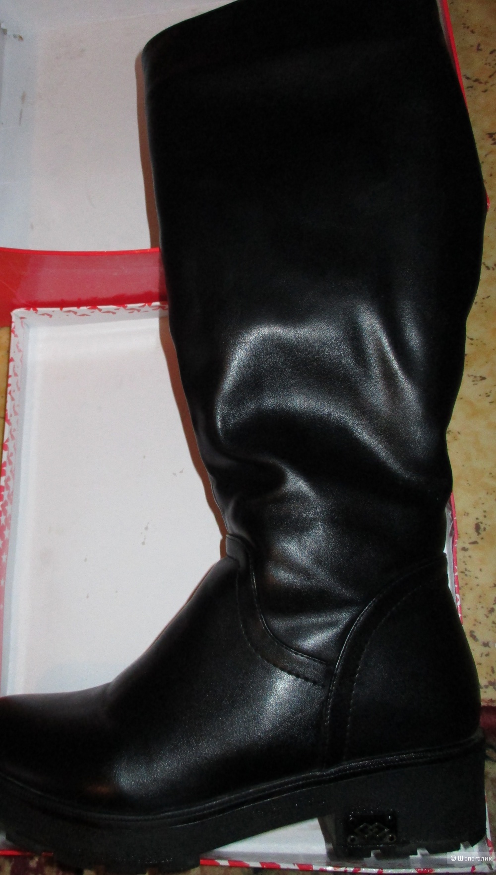 Сапоги кожаные зимние (новые)38,39 размер belamour