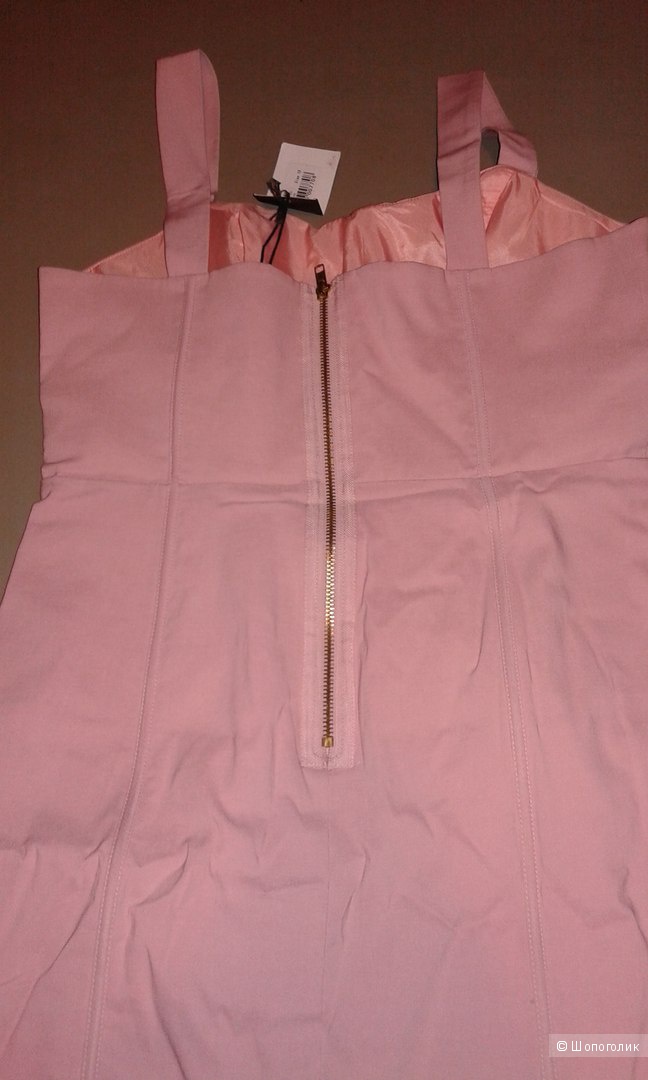 Новое нежно-розовое платье Fever 44-46 с этикеткой