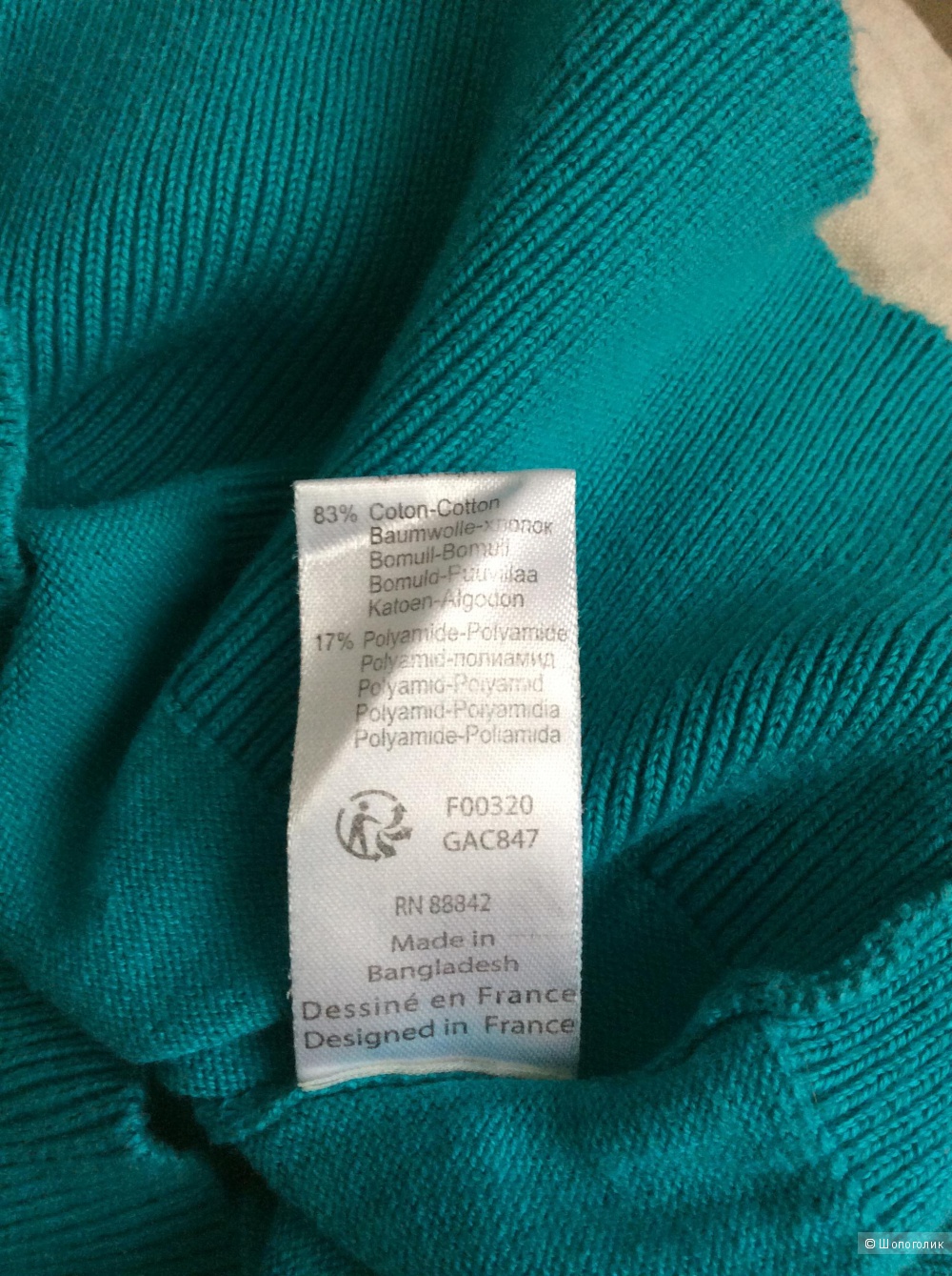 Джемпер из LaRedoute с коротким рукавом на лето р. 38/40 EUR