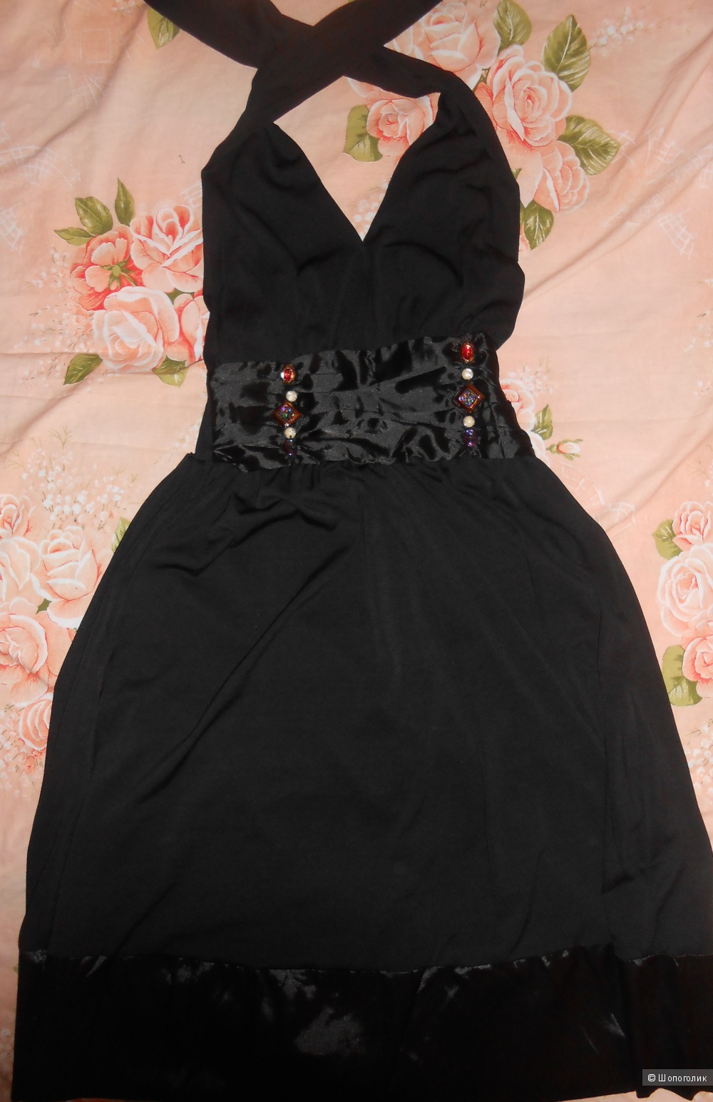 Платье вечернее на завязках 42-44 размер (новое)