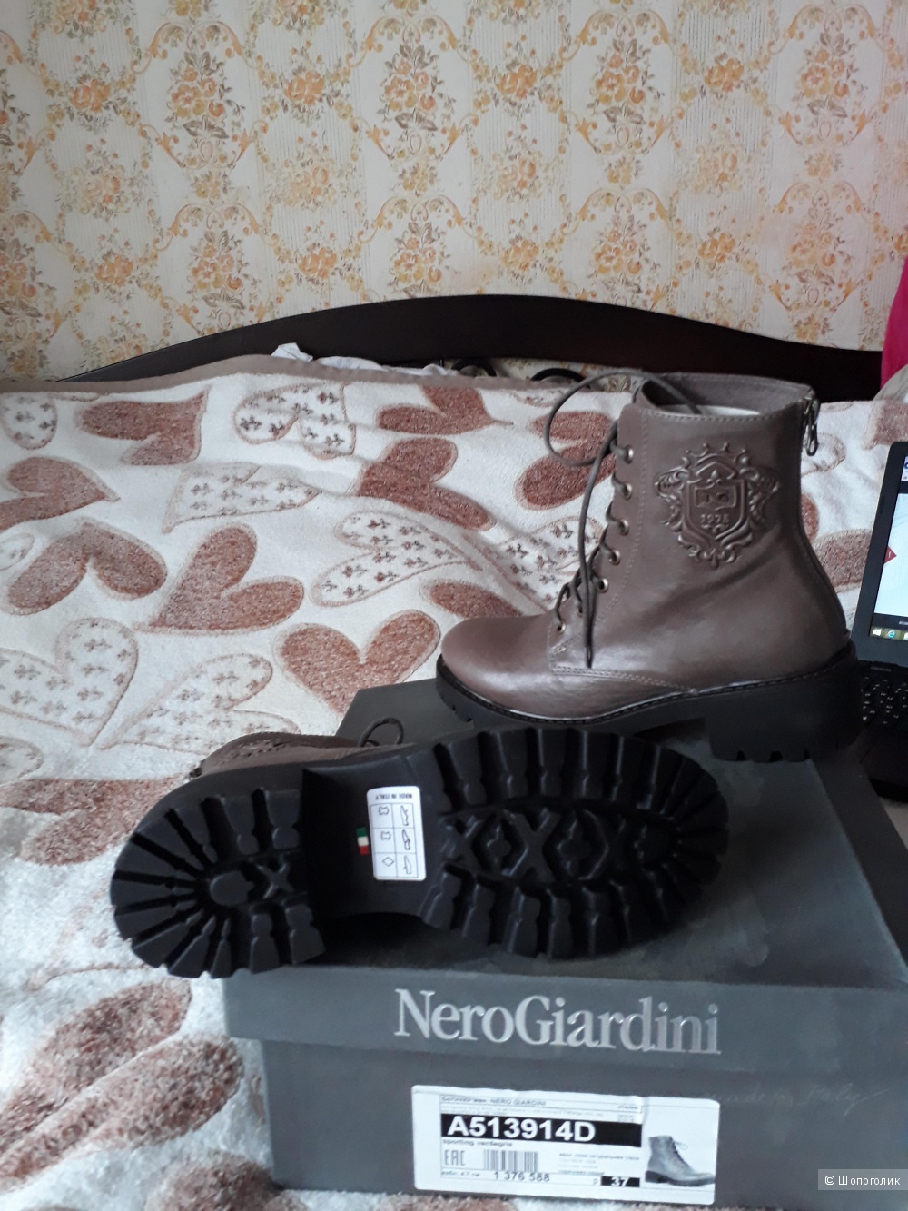 Ботинки Nero Giardini  37 размер