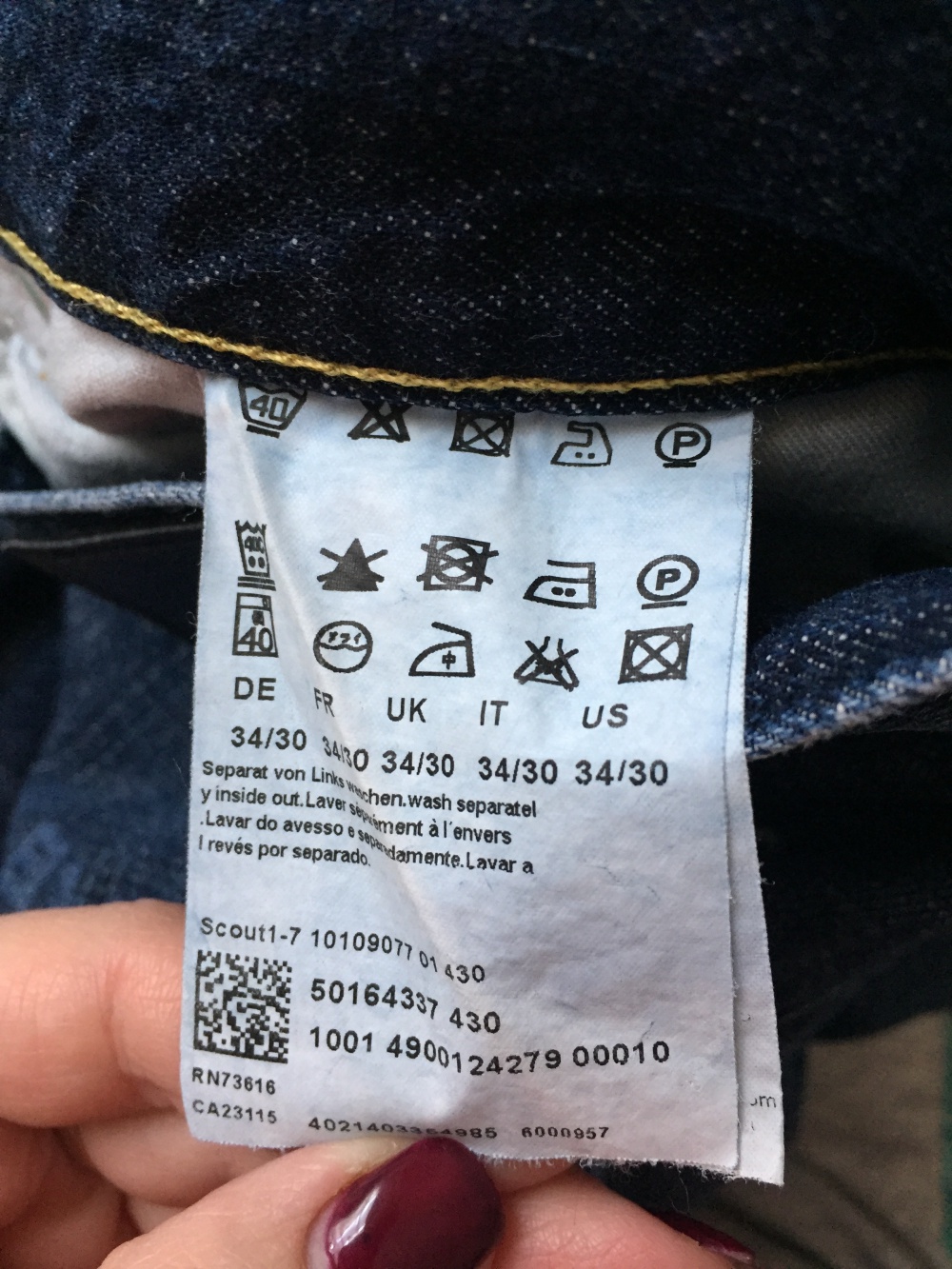 Джинсы мужские  Hugo Boss