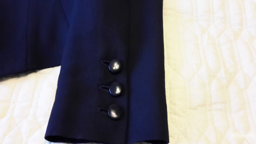 Темно-синий пиджак Mango размер 38-40 евро на наш 44