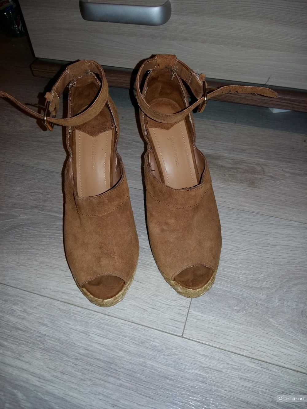 Туфли stradivarius замшевые