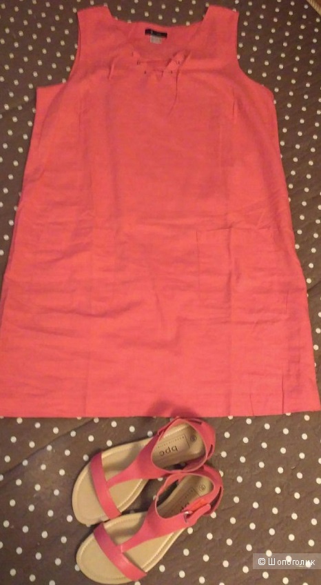 Летний новый супер-комплект: платье La redout 50р и сандали Bonprix 39р