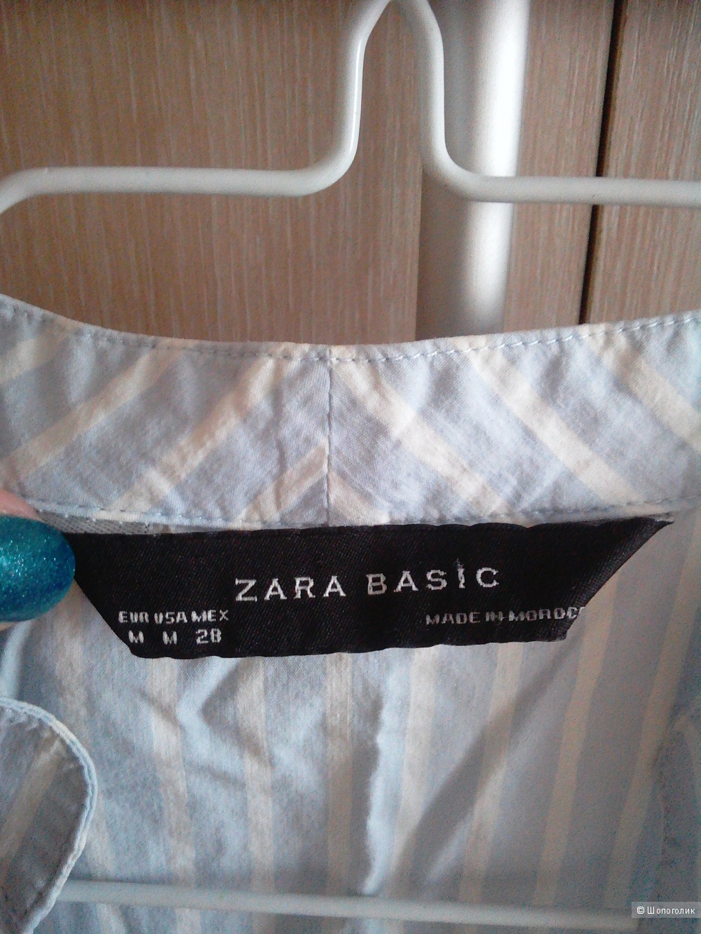 Рубашка Zara на 44-46р.