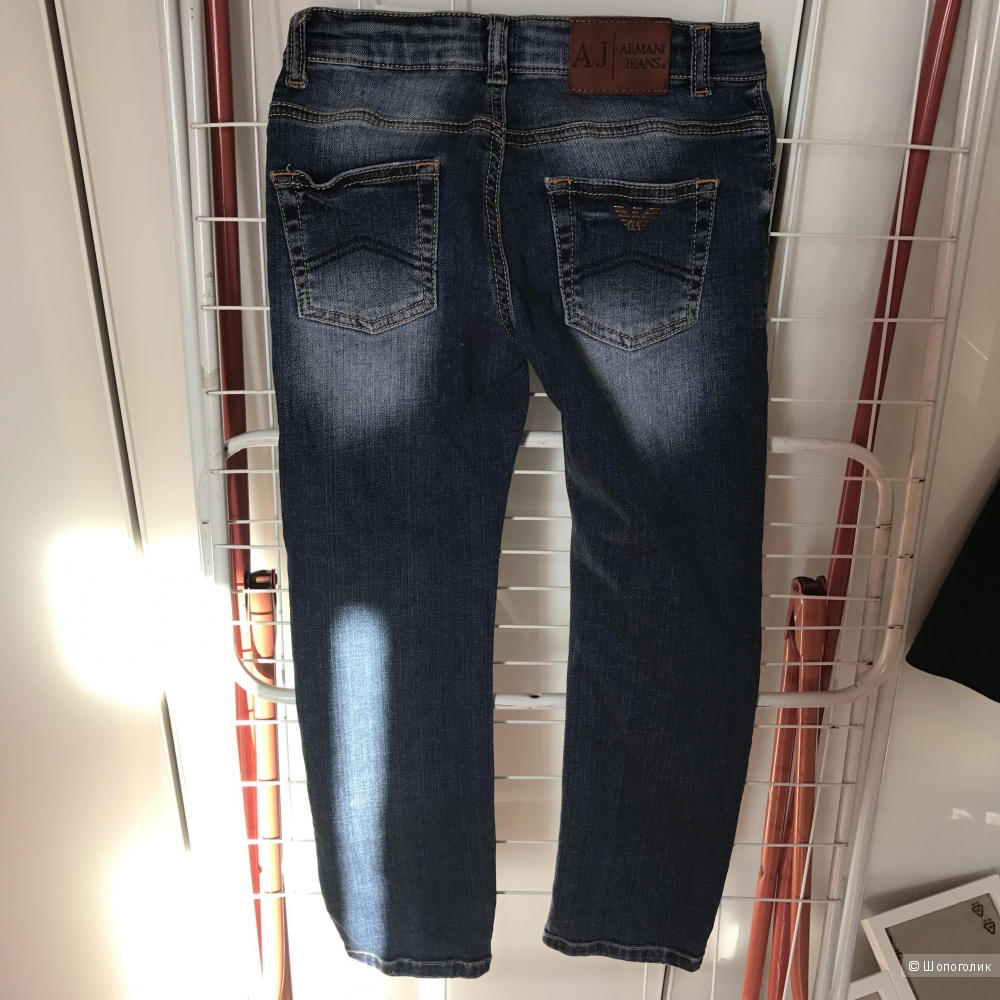 Джинсы Armani Jeans 6-7 лет по факту на 7-8 на 130 см оригинал Италия