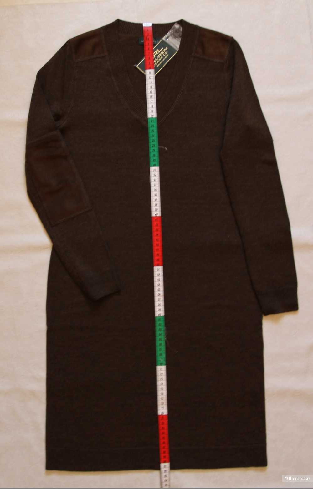 Новое платье-свитер меринос Ralph Lauren, размер С