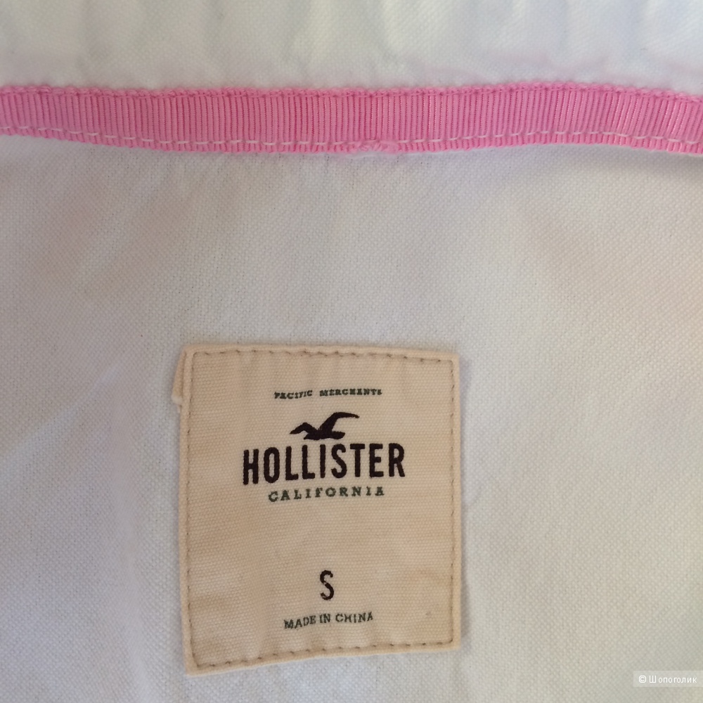 Белая рубашка Hollister р-р S