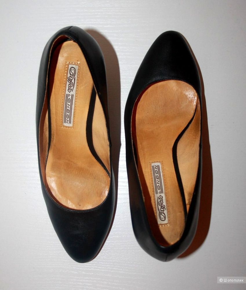 Оригинал. Удобные Туфли Buffalo London Кожа 39-40р.