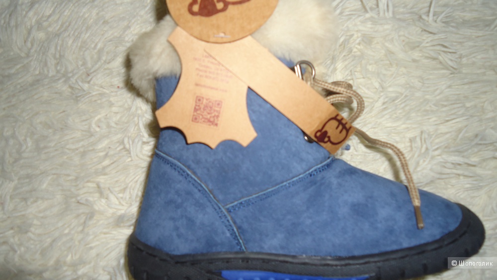 Зимние высокие ботиночки Lamo Bianca 31-32 размер