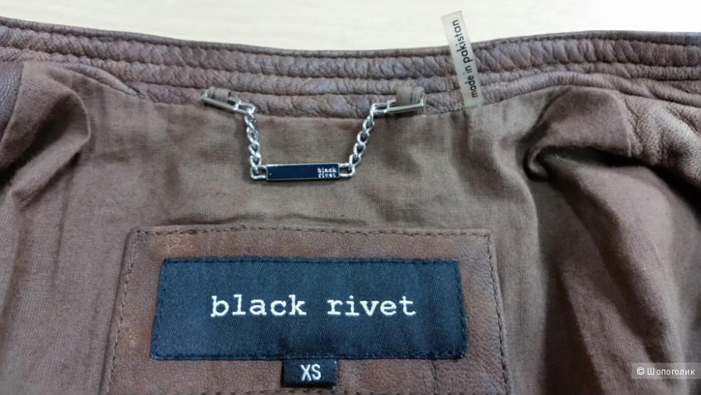 Куртка кожаная Black Rivet  42  русс