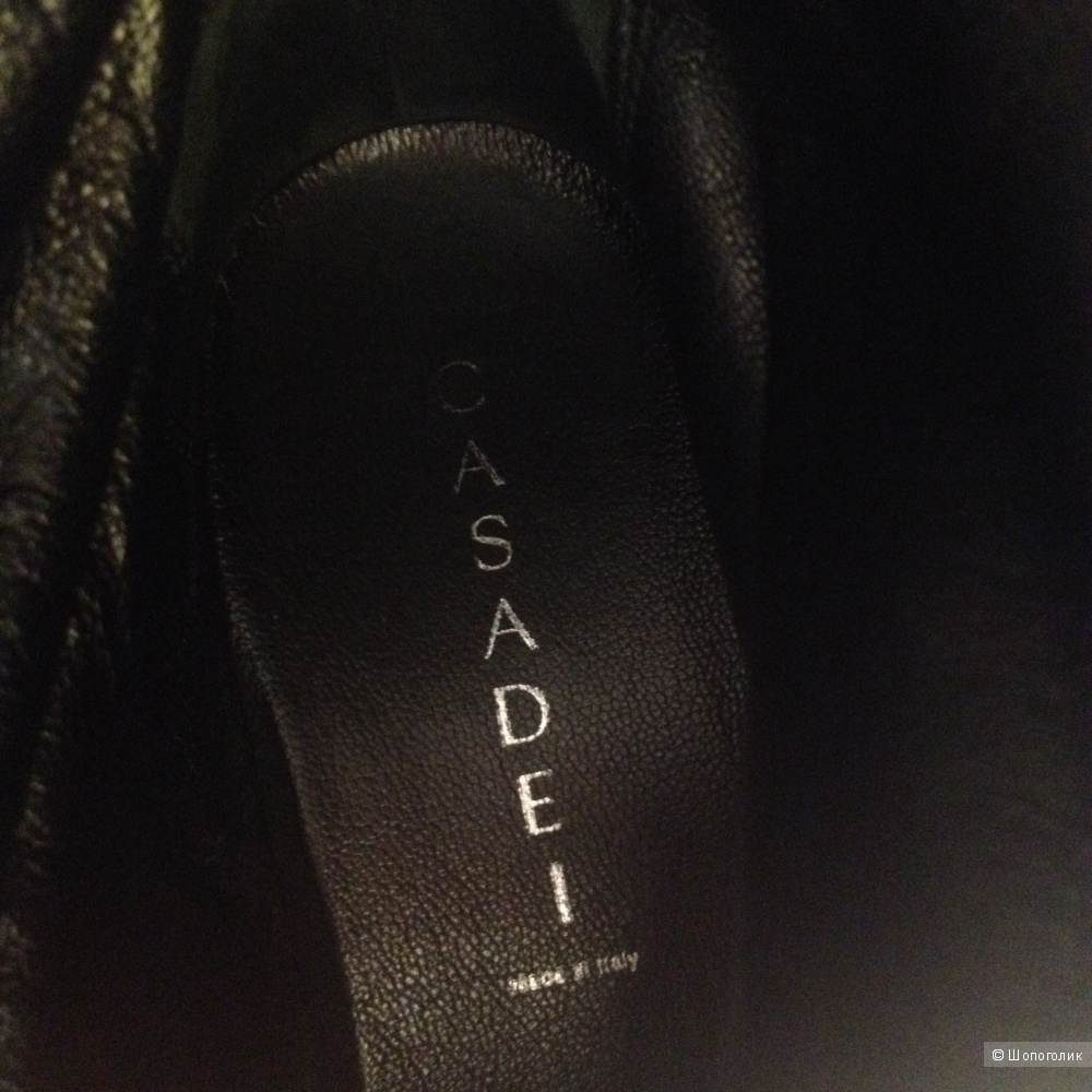 Демисезонные сапоги от итальянского бренда CASADEI, размер 37,5