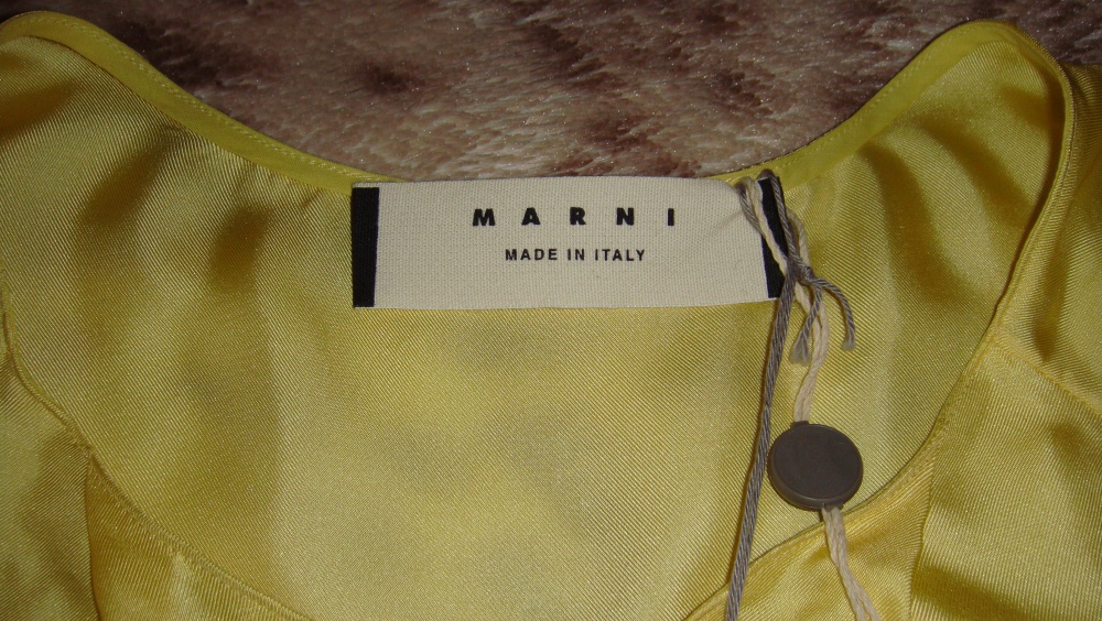 Новая шелковая блузка Marni Италия