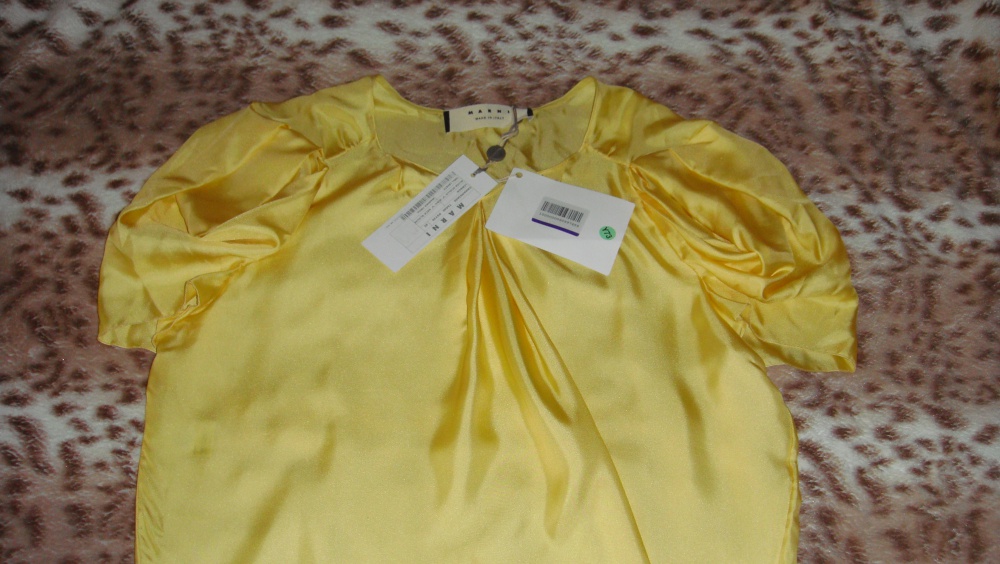 Новая шелковая блузка Marni Италия