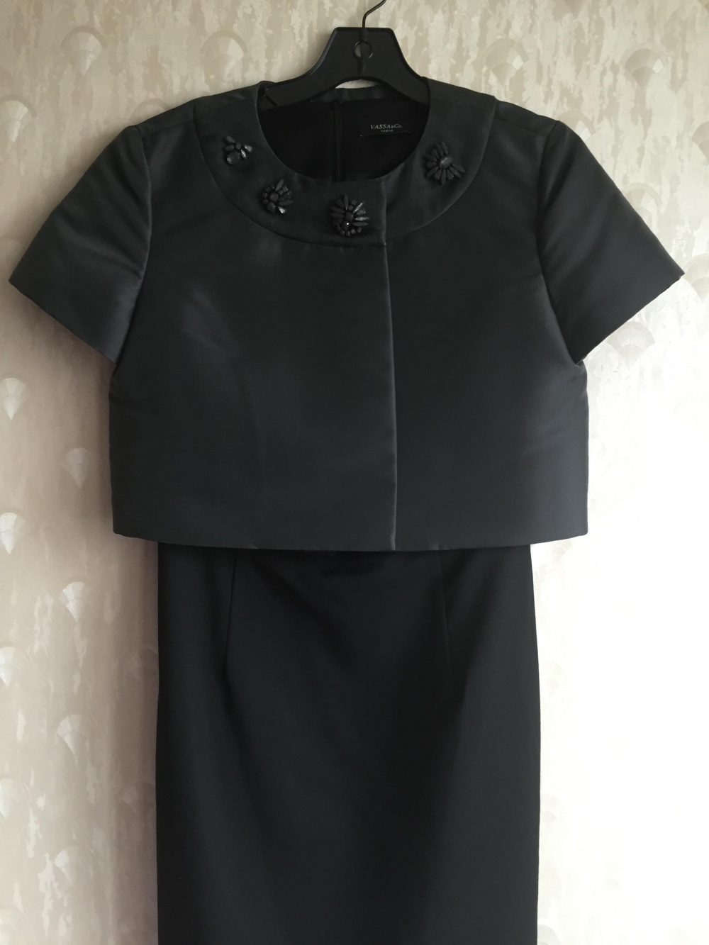 Маленькое чёрное платье Vassa and Со, размер 44-46
