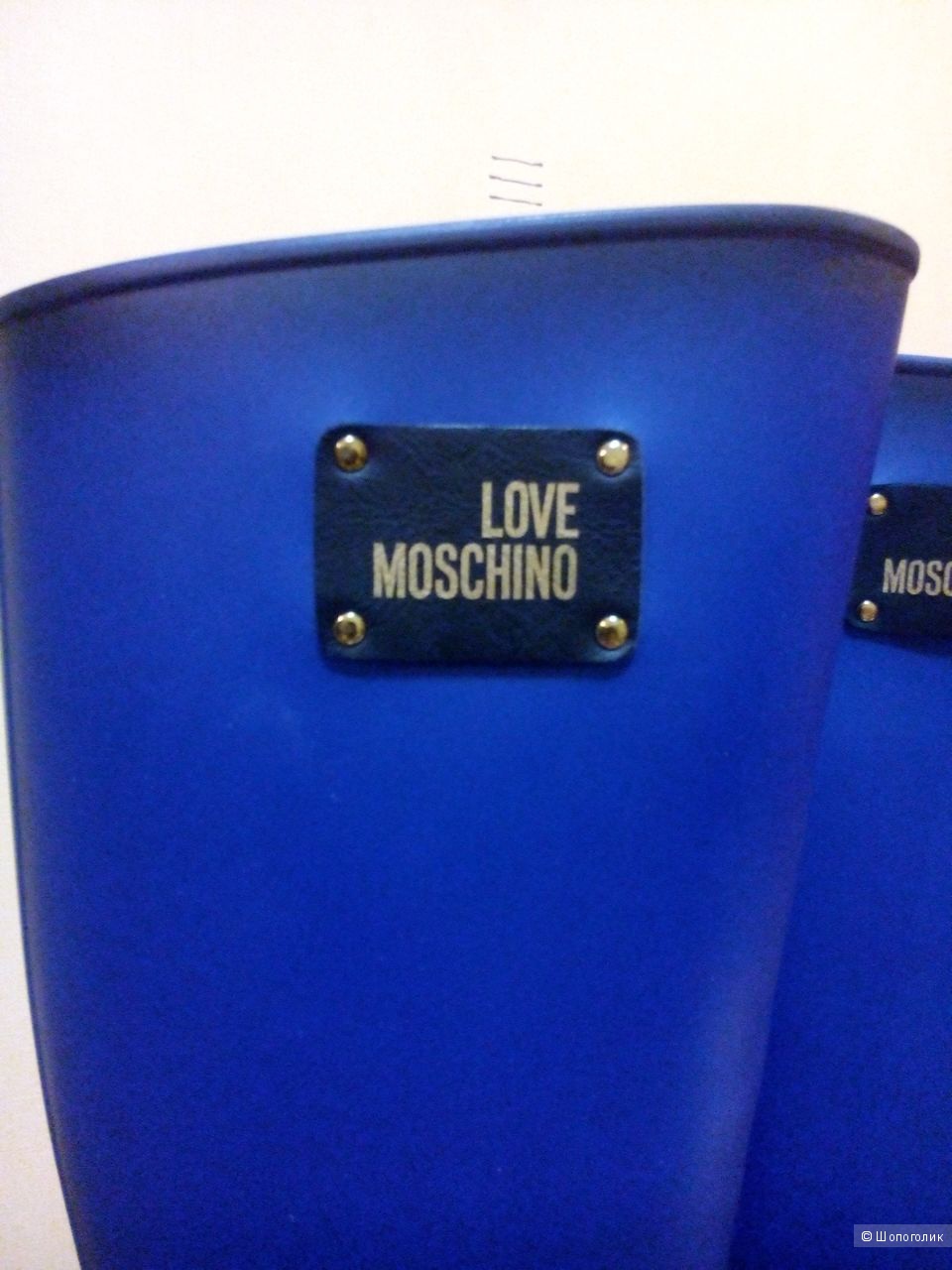 Сапоги резиновые Love Moschino